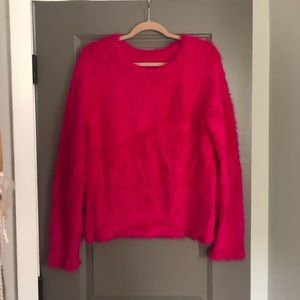Fluffy Pink Sweater